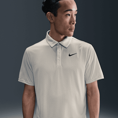 New Nike DriFit Tour Texture Blade Shirt Apparel at